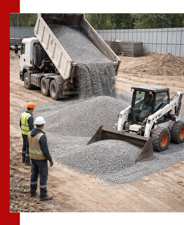 Доставка и продажа гранитного щебня фракции 0-5 в Муравленке