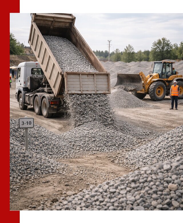 Гранитный щебень фракции 3–10: доставка и продажа в Муравленке