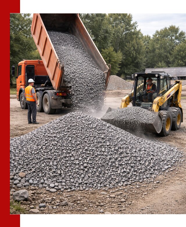 Купить гранитный щебень фракции 5–10 в Муравленке с доставкой