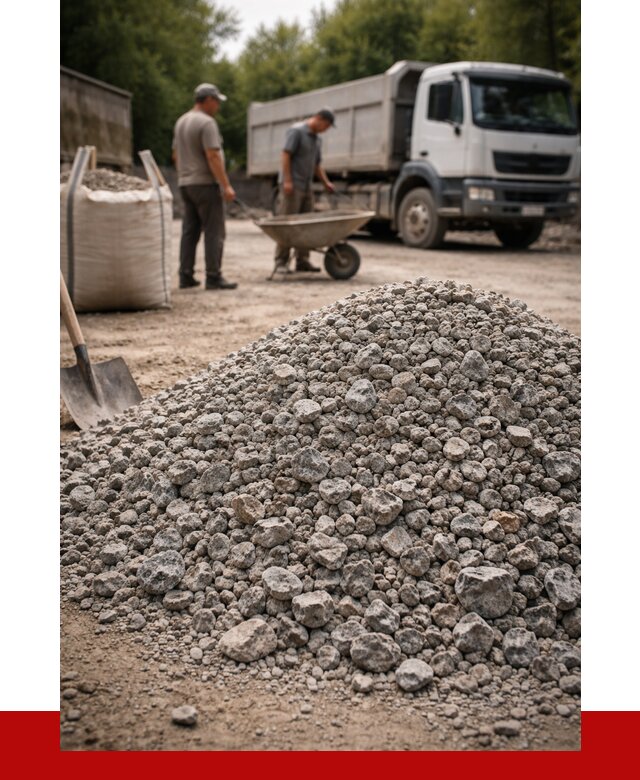 Гранитный щебень фракция 20-40 в Муравленке от 3426 руб. ПРОНЕРУДМрв