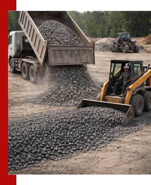 Гранитный щебень фракция 40-70 с доставкой в Муравленке