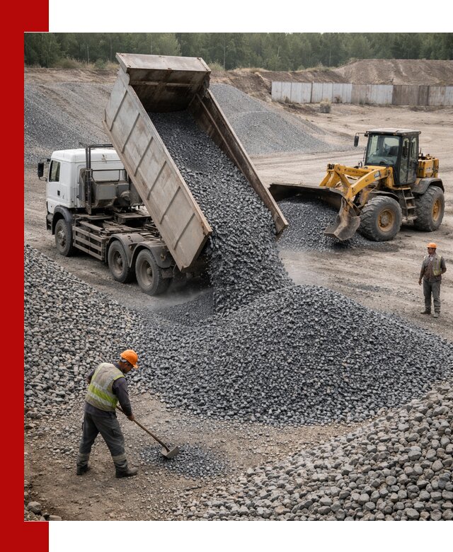 Щебень габбро-диабаз фр. 5-20 с доставкой в Муравленке