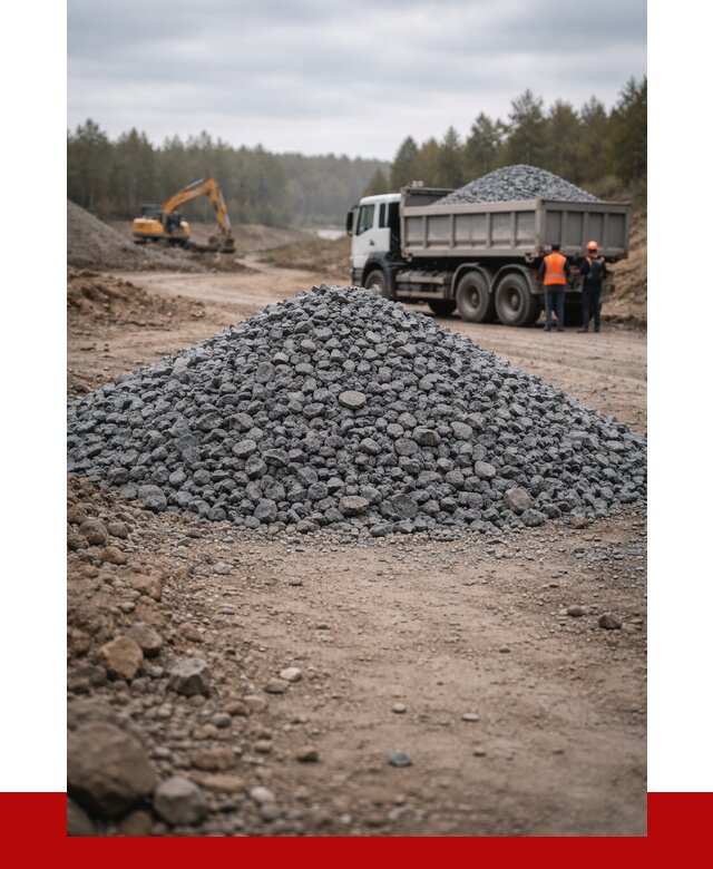 Щебень габбро диабаз фракция 40-70 в Муравленке от 2355 р-ПРОНЕРУДМрв