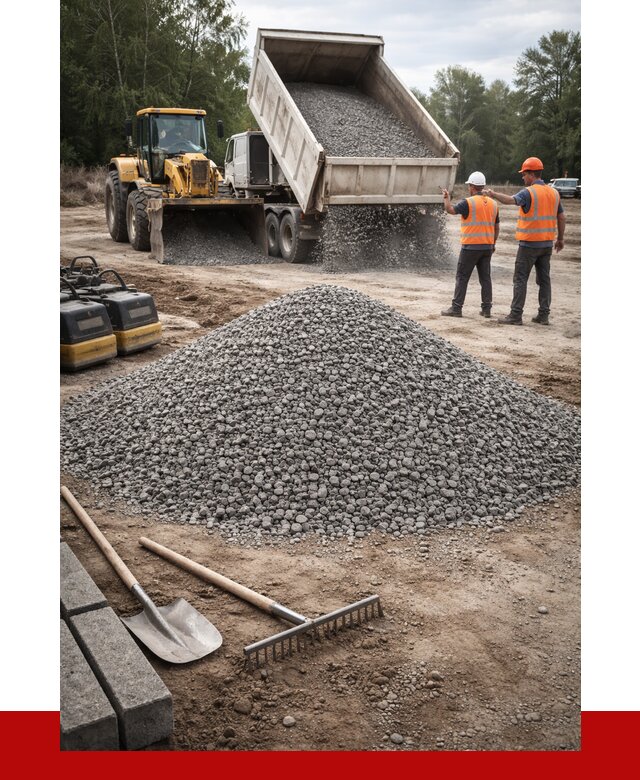 Гравийный щебень купить в Муравленке от 2355 р. ПРОНЕРУДМрв