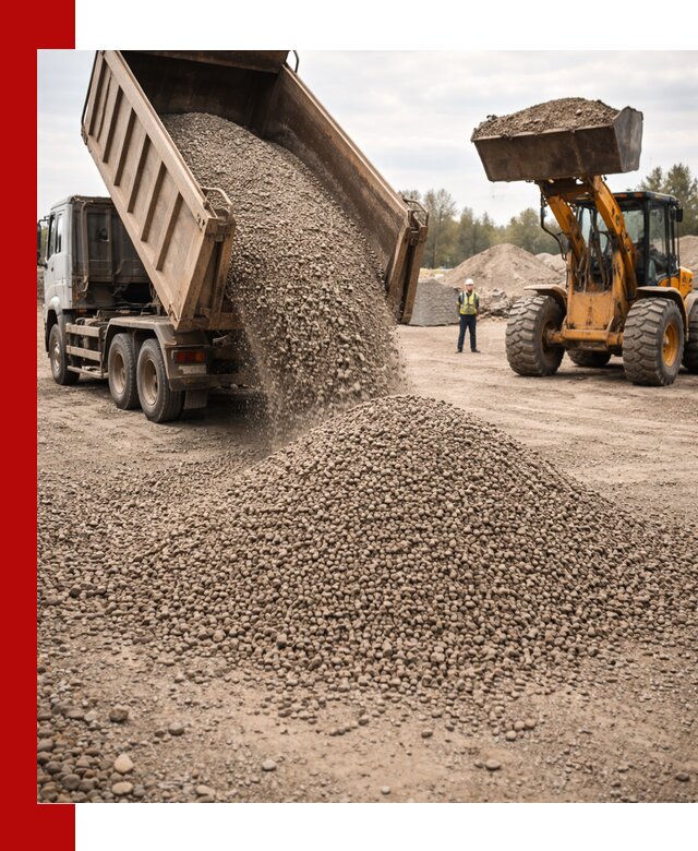 Гравийный щебень фракция 3–10 с доставкой в Муравленке