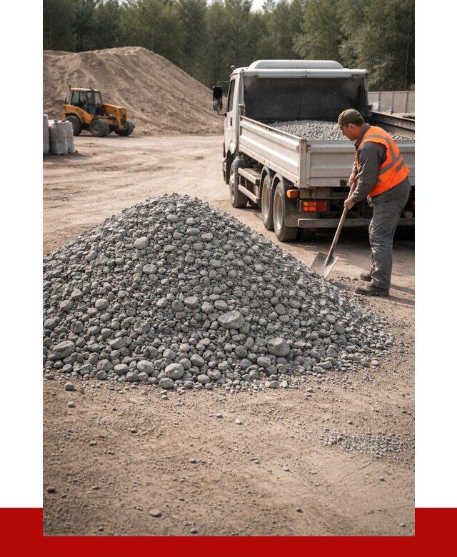 Гравийный щебень фракция 5-10 в Муравленке от 2355 р. | ПРОНЕРУДМрв