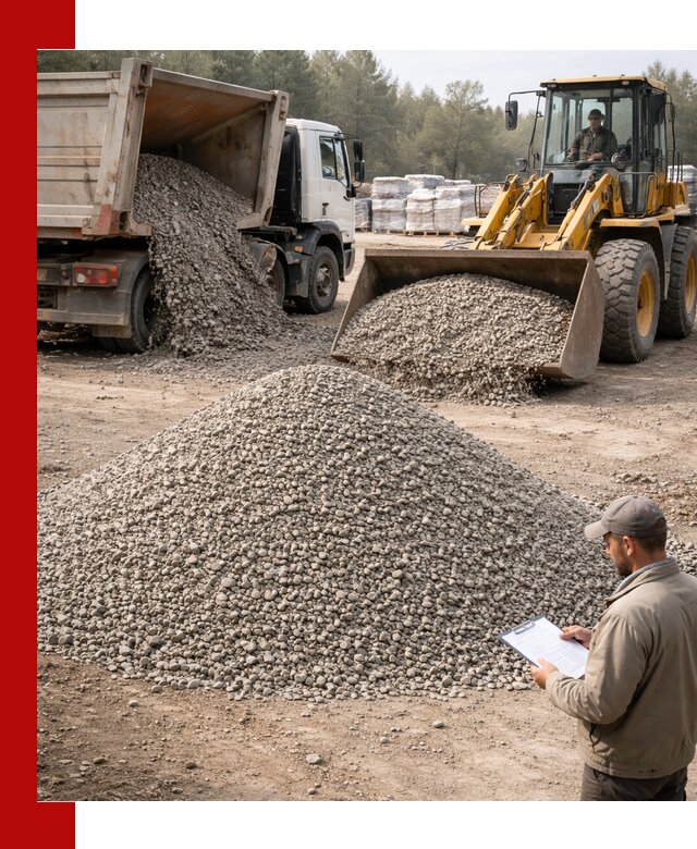 Гравийный щебень фракция 5–10 с доставкой в Муравленке