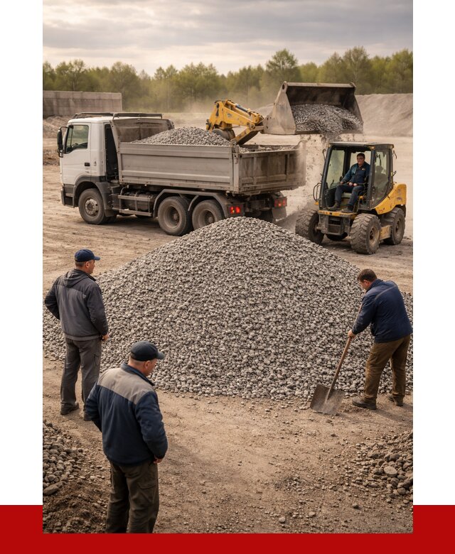 Гравийный щебень фракция 5-20 в Муравленке от 2569 р. ПРОНЕРУДМрв