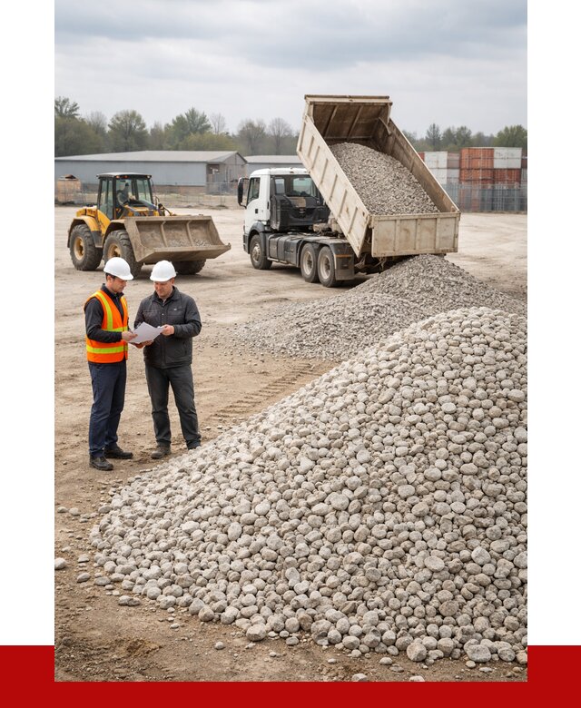 Известняковый щебень в Муравленке от 1499 р. доставка | ПРОНЕРУДМрв