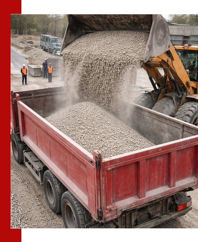 Купить известняковый щебень фракции 0-5 с доставкой в Муравленке