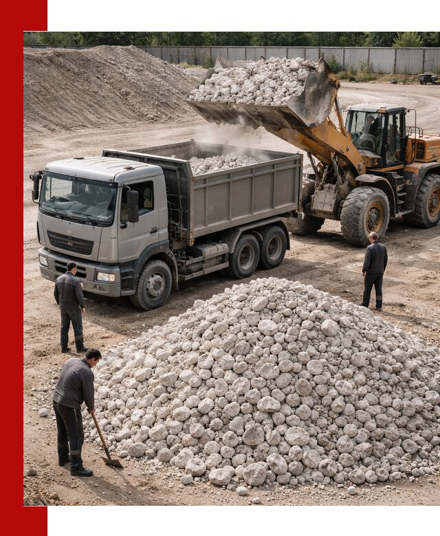 Известняковый щебень фракция 70–150 с доставкой в Муравленке