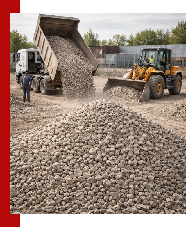 Доломитовый щебень фракции 20–41 с доставкой в Муравленке