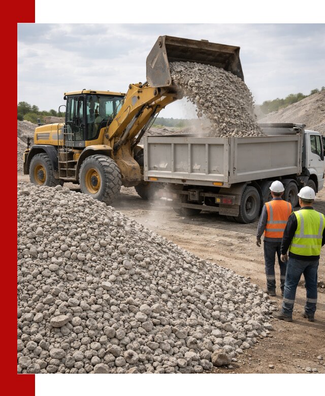 Доломитовый щебень фракция 40–71 доставка и продажа в Муравленке