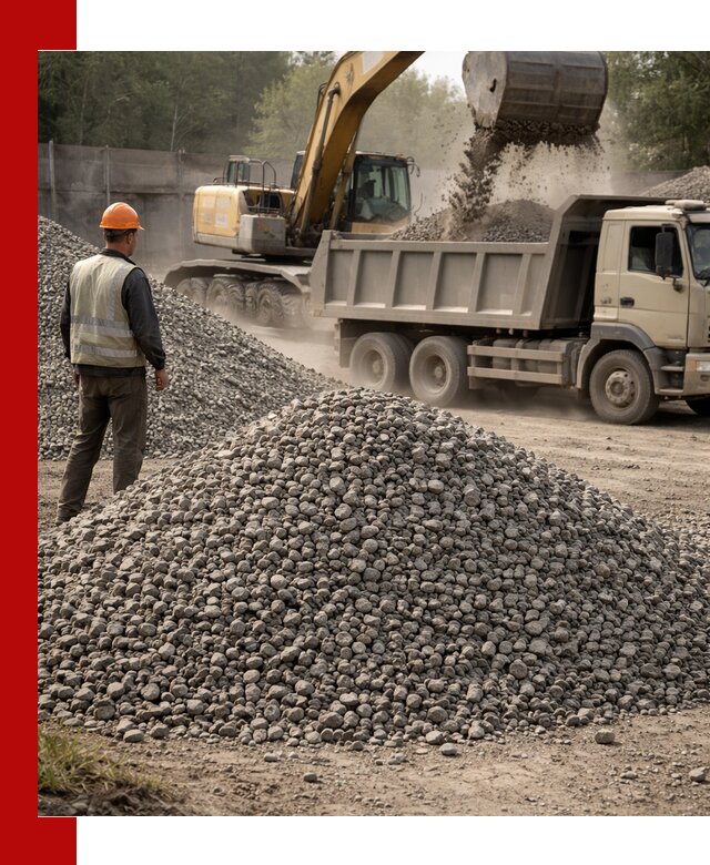 Шлаковый щебень фракция 5-20 с доставкой в Муравленке