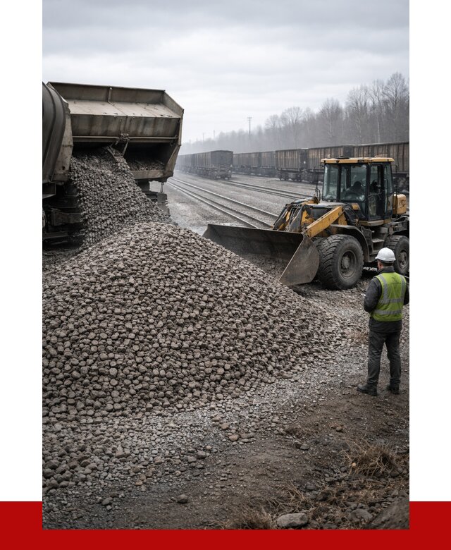 Купить железнодорожный щебень в Муравленке от 2998 р. | ПРОНЕРУДМрв