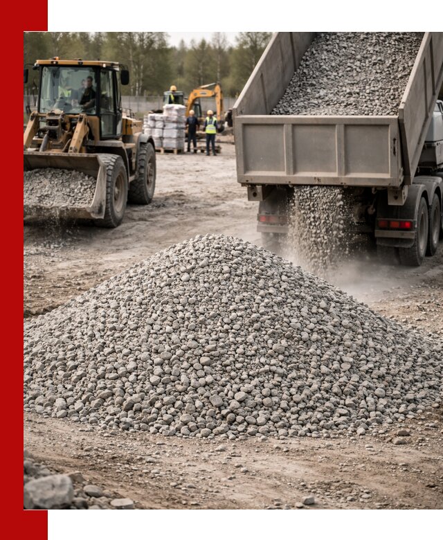 Вторичный щебень фракции 5-20 в Муравленке — доставка и продажа крупнотоннажно