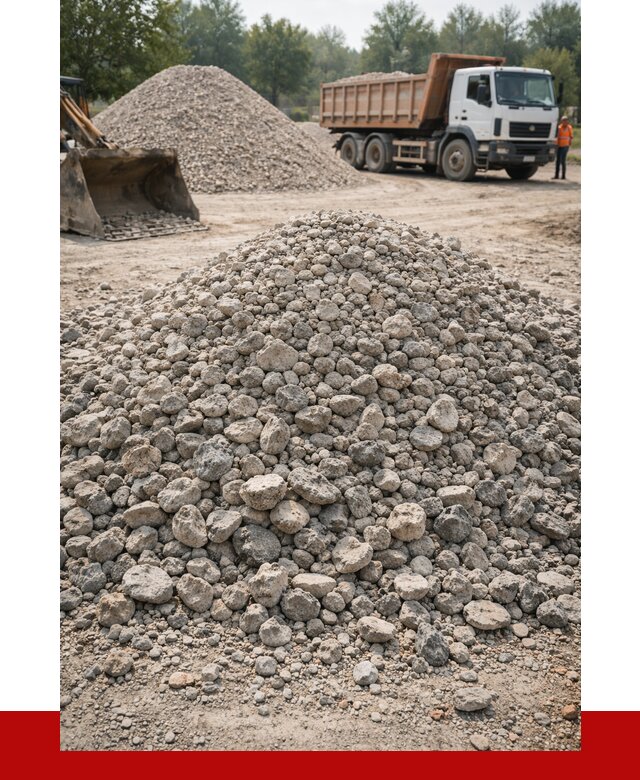 Вторичный щебень фракция 20-40 в Муравленке от 2355 р ПРОНЕРУДМрв