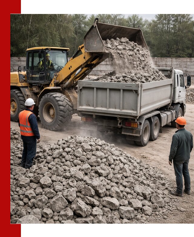 Вторичный щебень фракция 70–150 в Муравленке с доставкой