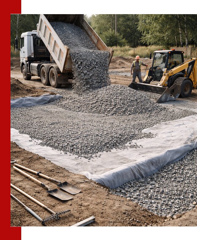 Щебень для фундамента с доставкой в Муравленке