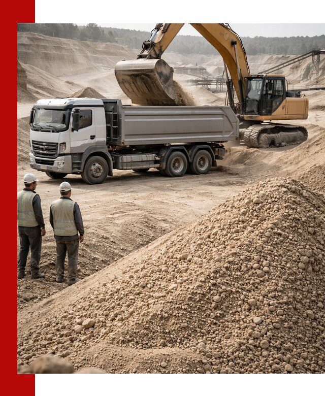 Карьерный крупнозернистый песок с доставкой в Муравленке