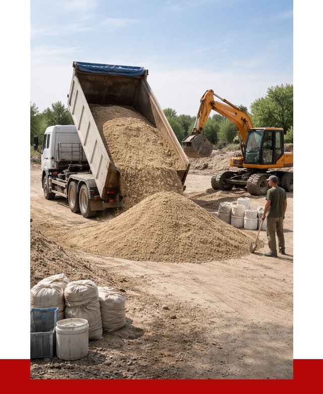 Купить речной песок в Муравленке от 1285 р. за куб | ПРОНЕРУДМрв