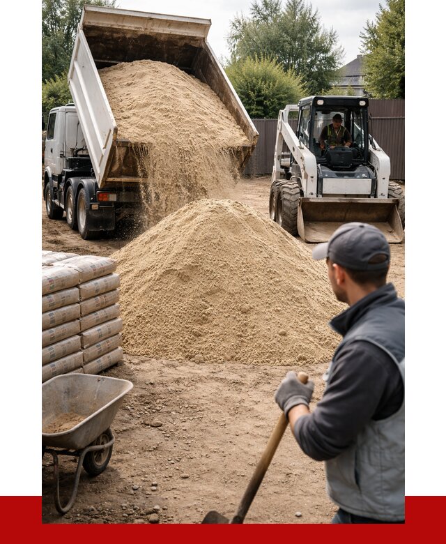 Мытый речной песок с доставкой в Муравленке от 1552 р. | ПРОНЕРУДМрв
