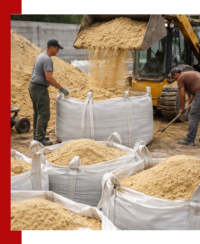 Поставка качественного песка для кладки в Муравленке