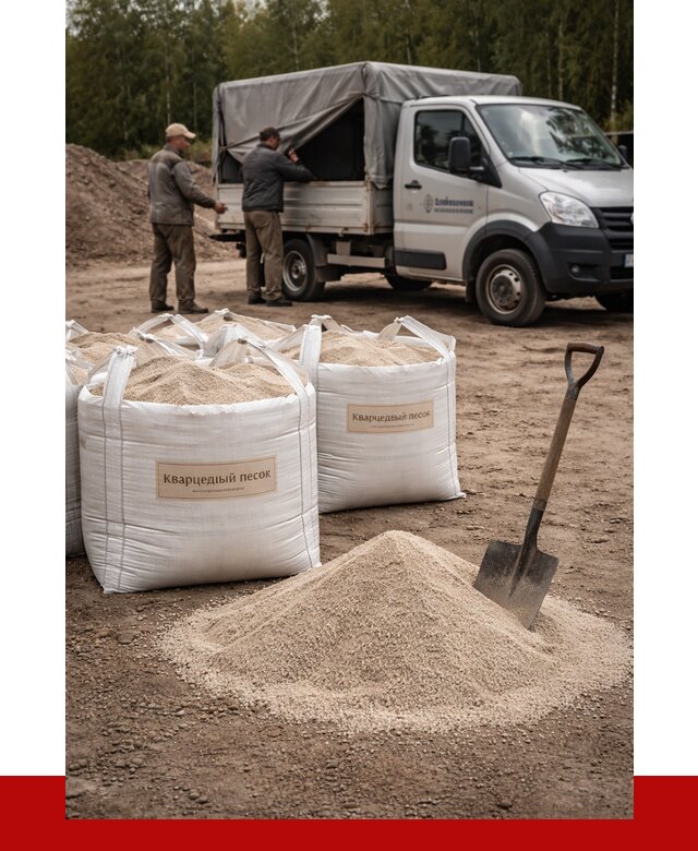 Кварцевый песок для пескоструя в Муравленке от 4818 р. | ПРОНЕРУДМрв