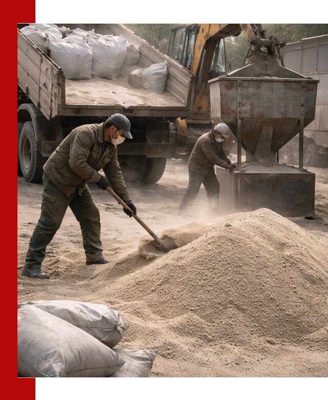 Кварцевый песок для пескоструя в Муравленке — доставка и качество