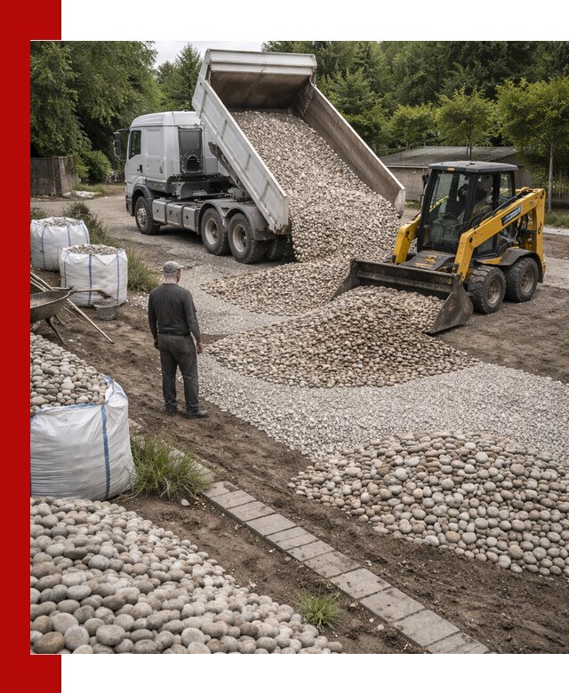 Доставка морской гальки оптом и в розницу в Муравленке