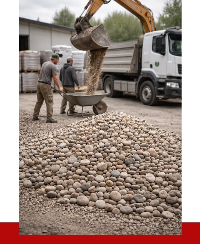 Галька декоративная в Муравленке от 3426 р. за куб | ПРОНЕРУДМрв