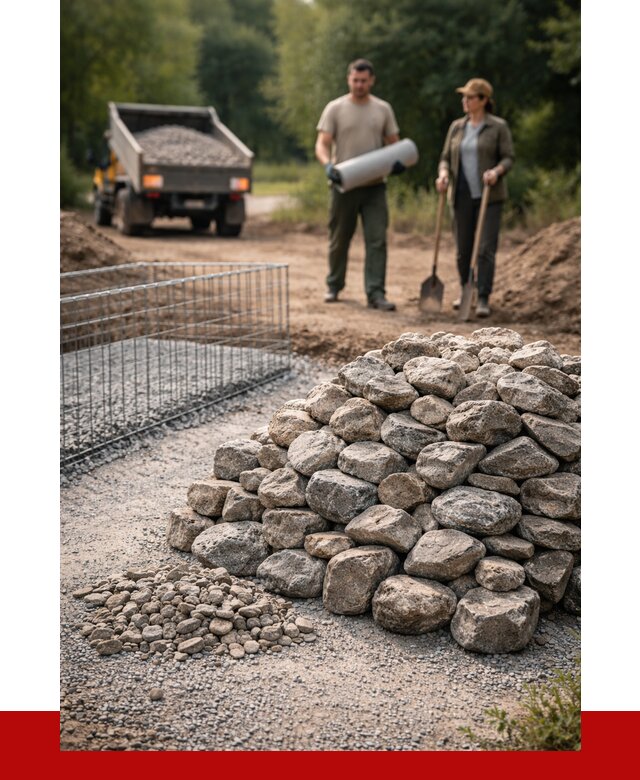 Камень для габионов фракция 100-200 в Муравленке от 5139 р. | ПРОНЕРУДМрв