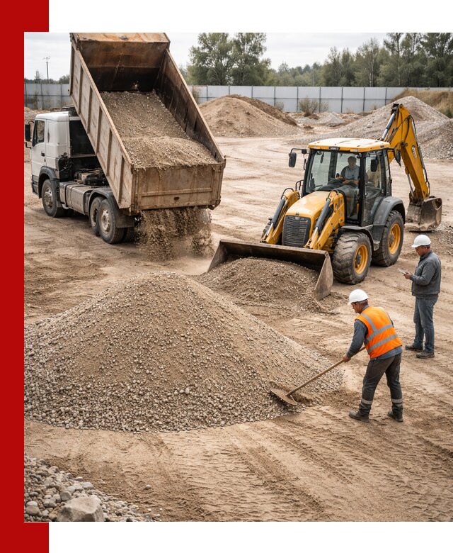 Поставка и доставка ПГС С4 в мешках и самосвалах в Муравленке