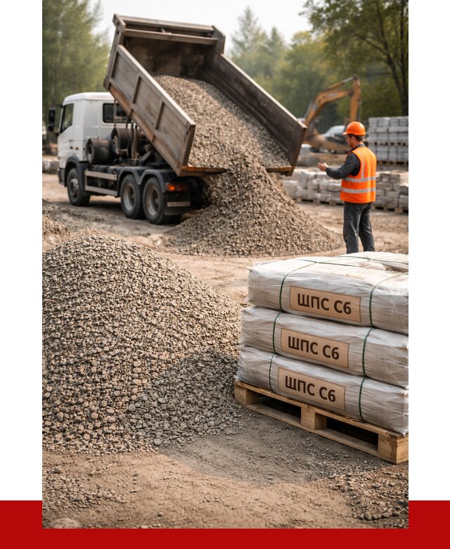 ЩПС С6 в Муравленке с доставкой от 2355 р. за куб | ПРОНЕРУДМрв