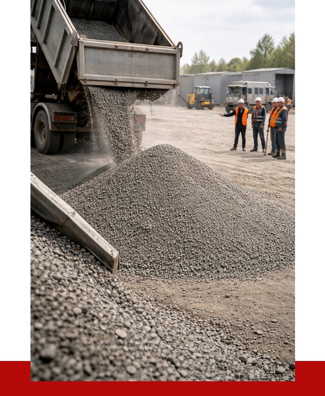 Гравийный отсев 0-5 в Муравленке от 1285 р. с доставкой | ПРОНЕРУДМрв