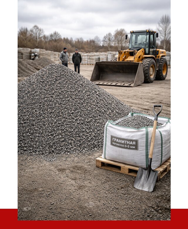 Купить гранитную крошку в Муравленке от 5139 р. с доставкой | ПРОНЕРУДМрв