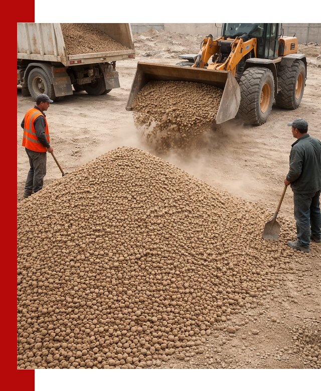 Керамзит фракция 10-20 с доставкой в Муравленке