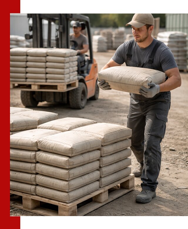 Доставка цемента в мешках оптом и в розницу в Муравленке