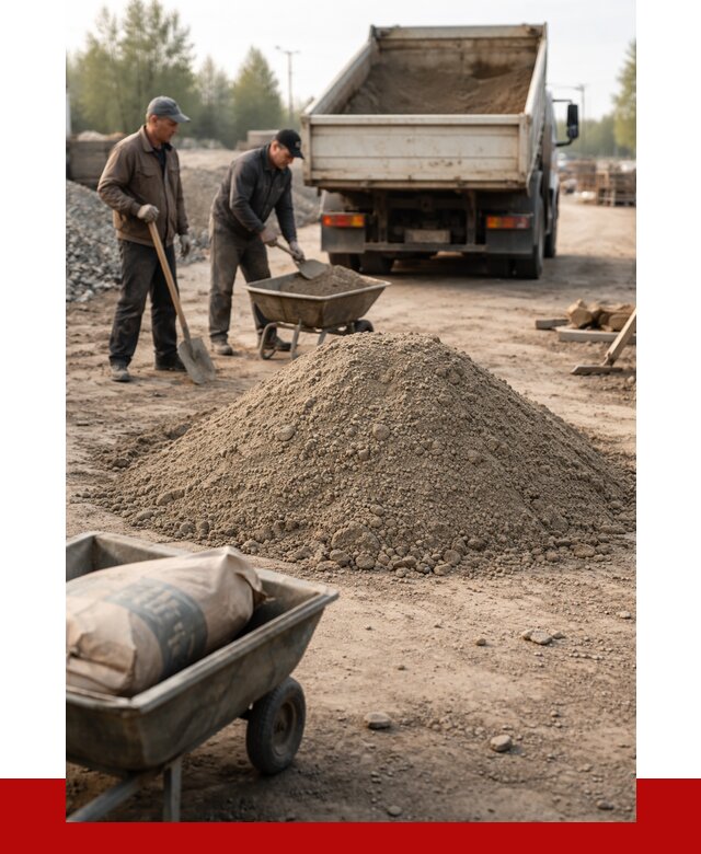 Цементно-песчаная смесь М150 в Муравленке от 5032 р. | ПРОНЕРУДМрв