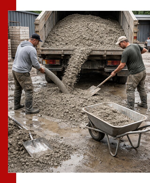 Цементно-песчаная смесь М150 доставка в Муравленке