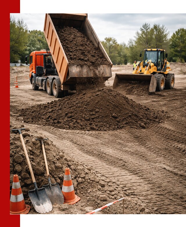 Поставка и доставка планировочного грунта в Муравленке