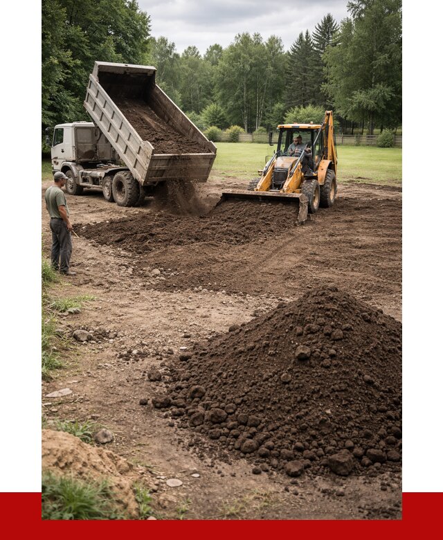 Грунт для выравнивания участка в Муравленке от 1285 р. | ПРОНЕРУДМрв