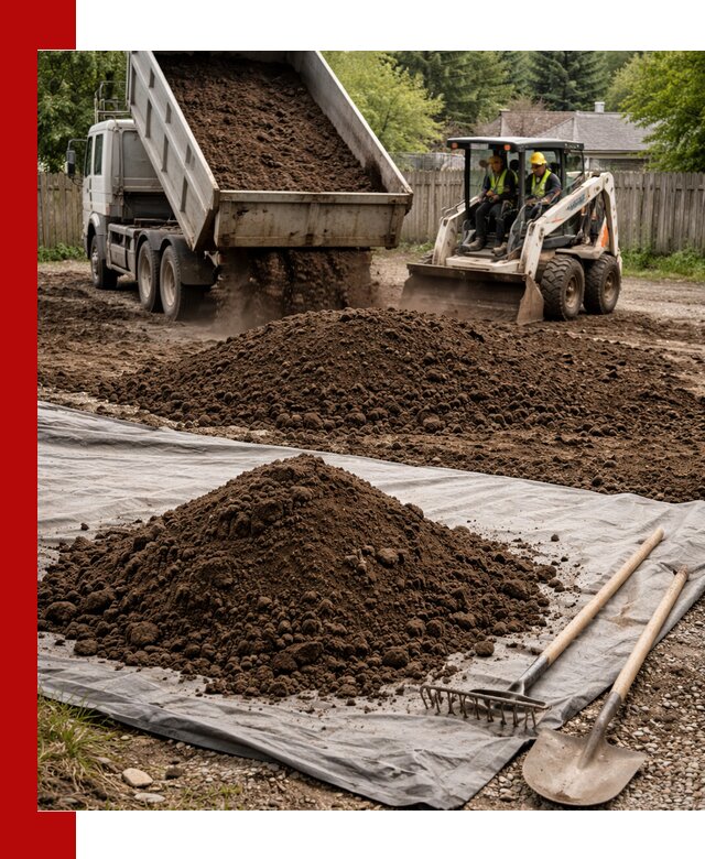 Грунт для отсыпки участка с доставкой в Муравленке