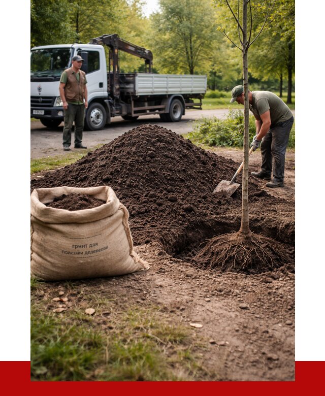 Грунт для посадки деревьев в Муравленке от 1285 р. | ПРОНЕРУДМрв