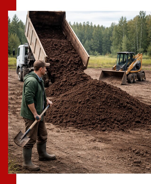 Купить верховой торф с доставкой в Муравленке для садоводства и растений