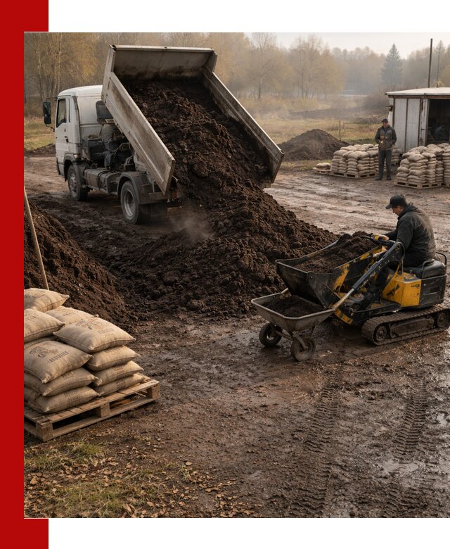 Кислый торф в доставке по выгодным ценам в Муравленке