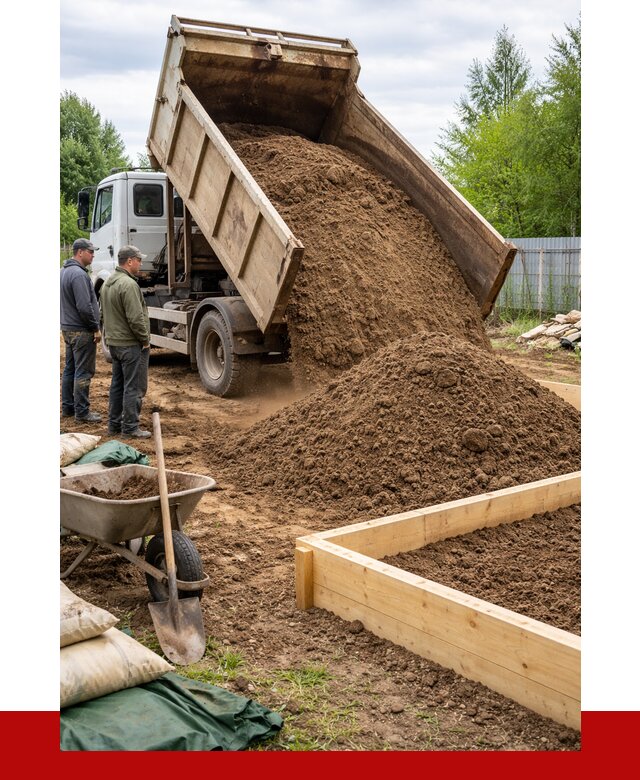 Торфо песчаная смесь в Муравленке с доставкой от 1981 р. | ПРОНЕРУДМрв