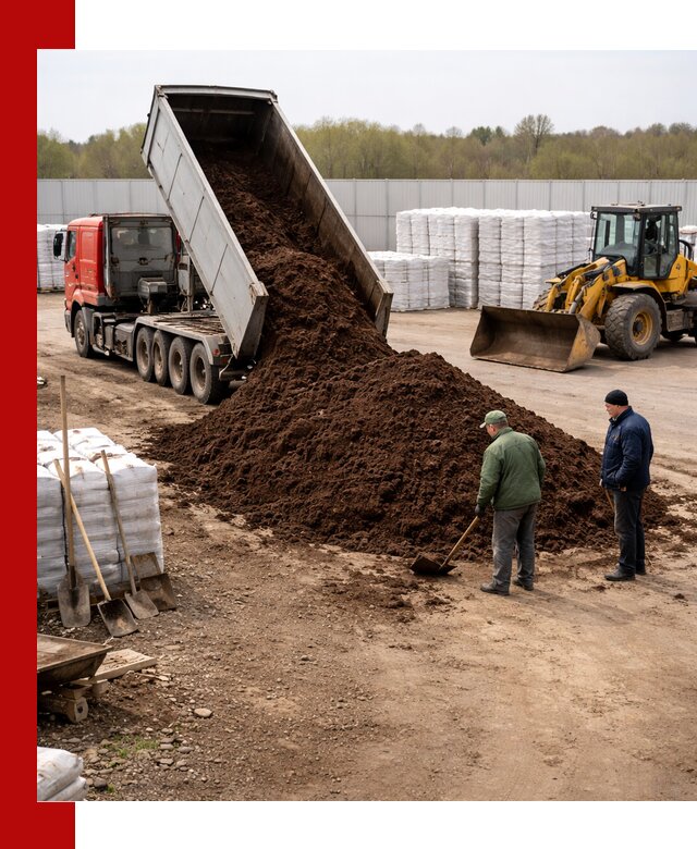 Доставка торфяных смесей оптом и в розницу в Муравленке