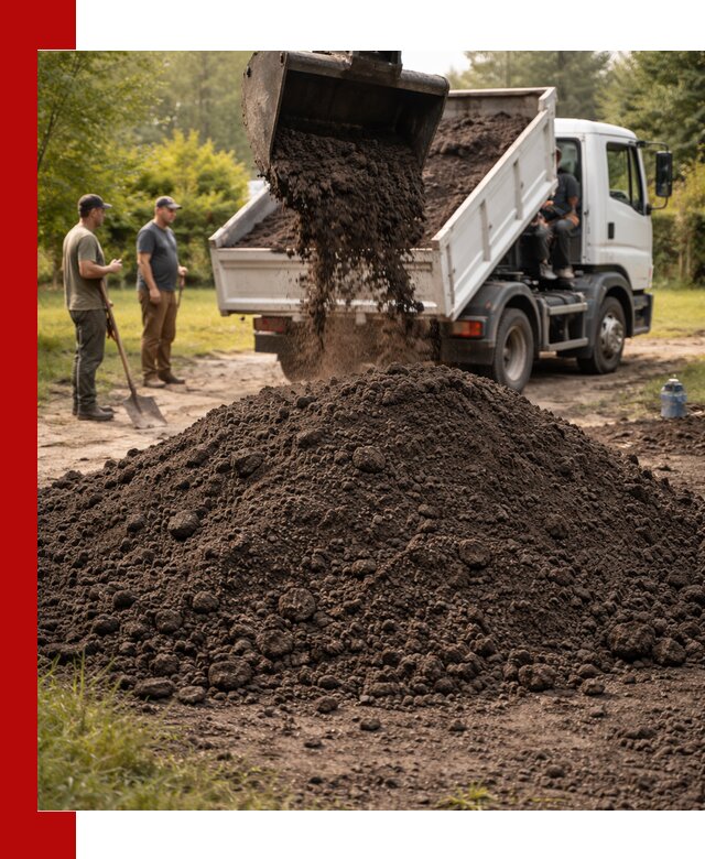 Доставка и продажа чернозема в Муравленке оптом и в розницу