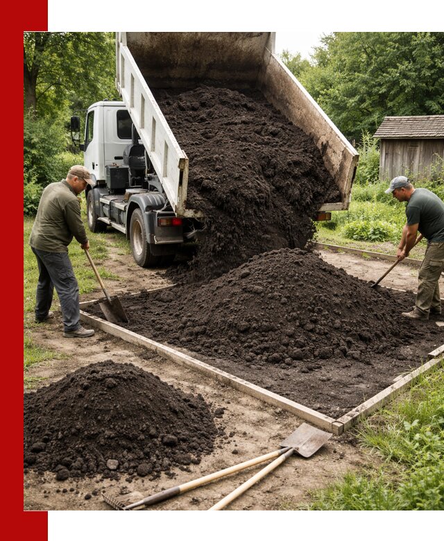 Купить чистый чернозем для огорода с доставкой в Муравленке